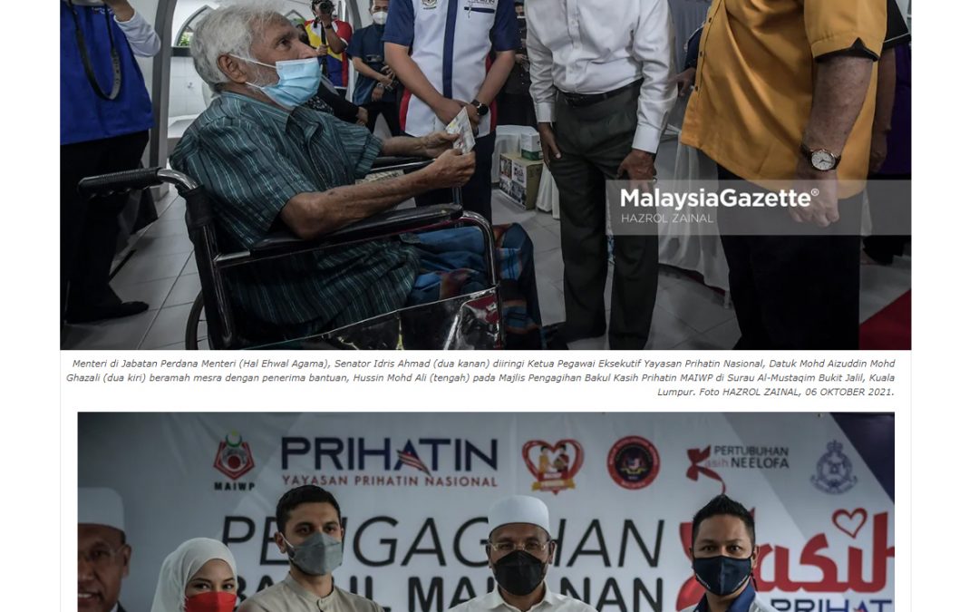 Menteri Agama Agih Bakul Kasih Prihatin MAIWP – Malaysia Gazette